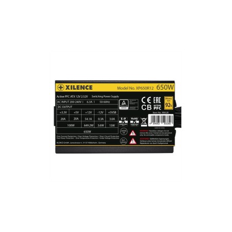 Xilence Ld Series Xp650R12 Power